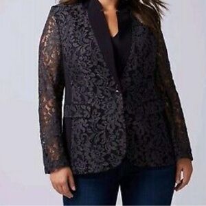 Lane Bryant Lace Blazer - Size 20
